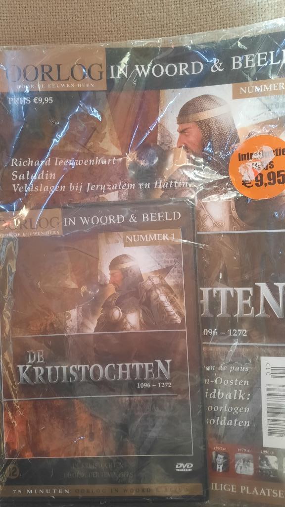 OORLOG IN WOORD EN BEELD - NR1 - boek +DVD, Ophalen of Verzenden, Nieuw