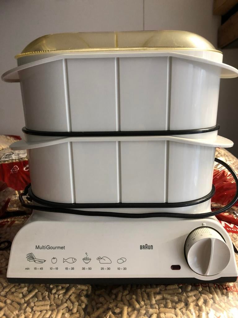 Braun stoomkoker, Ophalen of Verzenden, Gebruikt