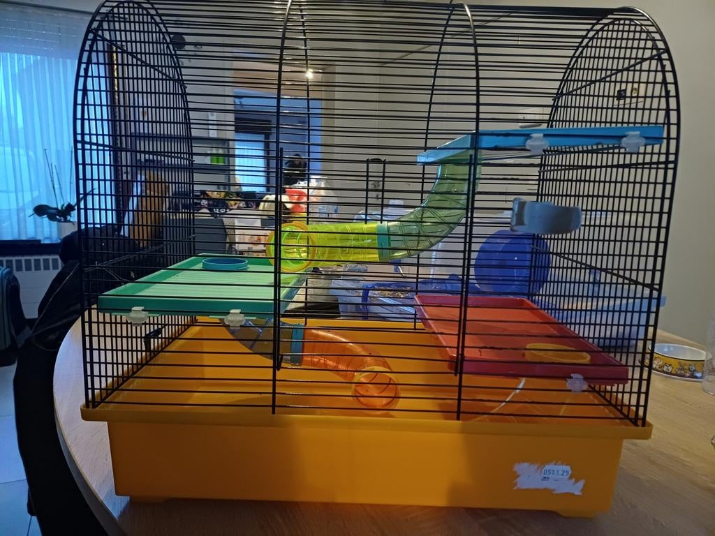 Hamsterkooi met 3 verdiepingen, Dieren en Toebehoren, Ophalen
