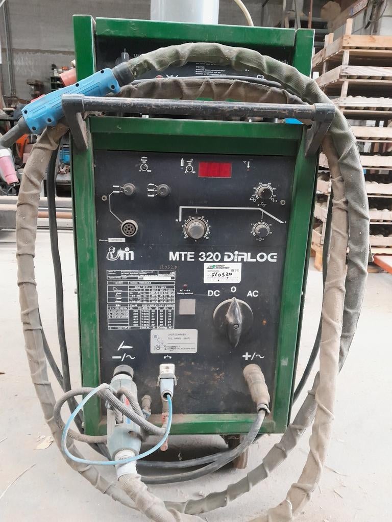 lasmachine  , Tig toestel AC/DC  migatronic MTE 320, Ophalen