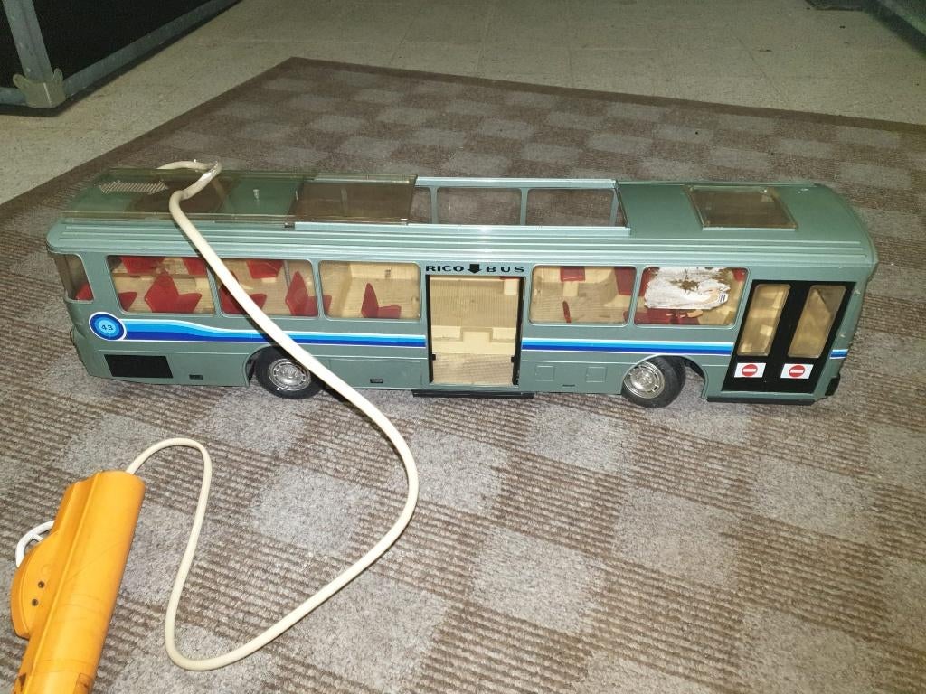RETRO bus met afstandsbediening jaren 70, Ophalen of Verzenden