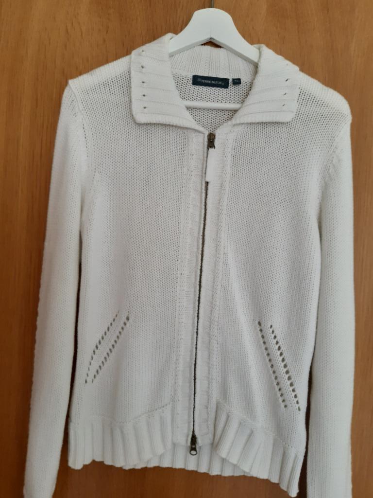 Witte katoenen vest Terre Bleue (maat 38), Terre bleue, Taille 38/40 (M), Enlèvement ou Envoi, Porté