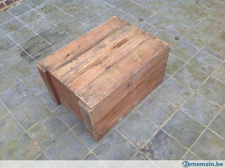 Ancienne caisse en bois, Antiquités & Art