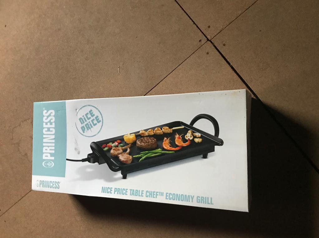 NIEUWE princess grote table grill, Ophalen of Verzenden, Nieuw