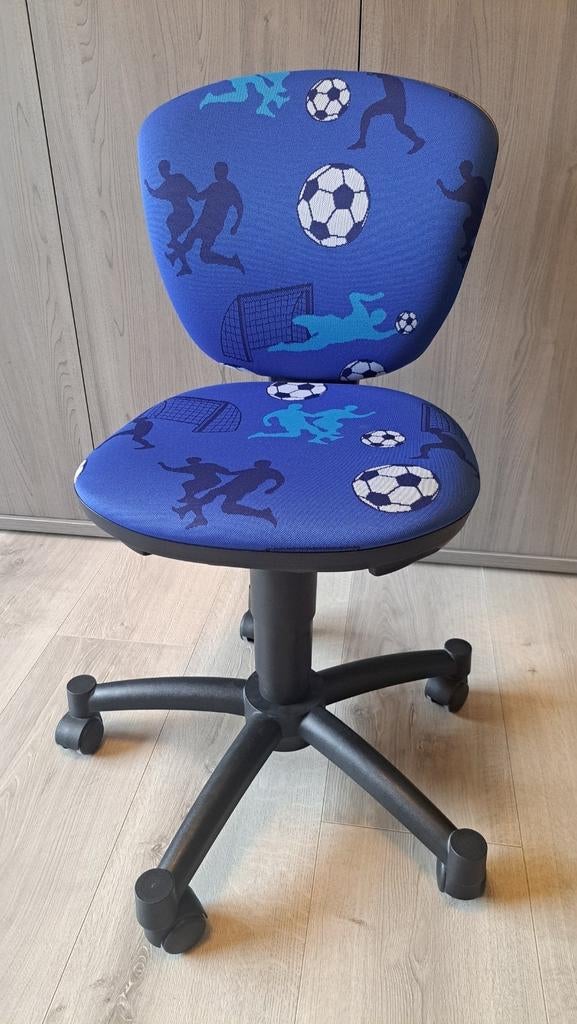 Kinderbureaustoel Topstar Maxx Kid, voetbal, Ophalen, Ergonomisch, Zo goed als nieuw