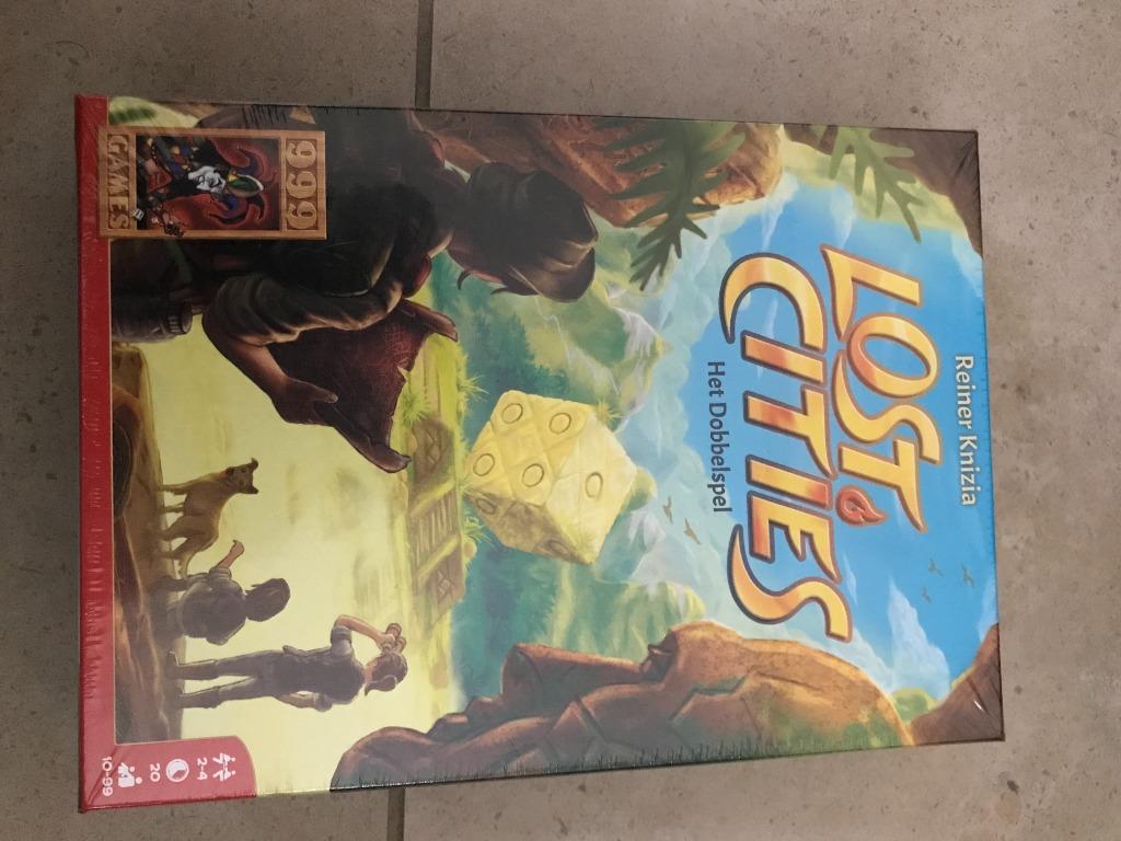 Lost & cities van 999 games het dobbelspel - NIEUW, Hobby en Vrije tijd, Gezelschapsspellen | Overige, Een of twee spelers, Ophalen