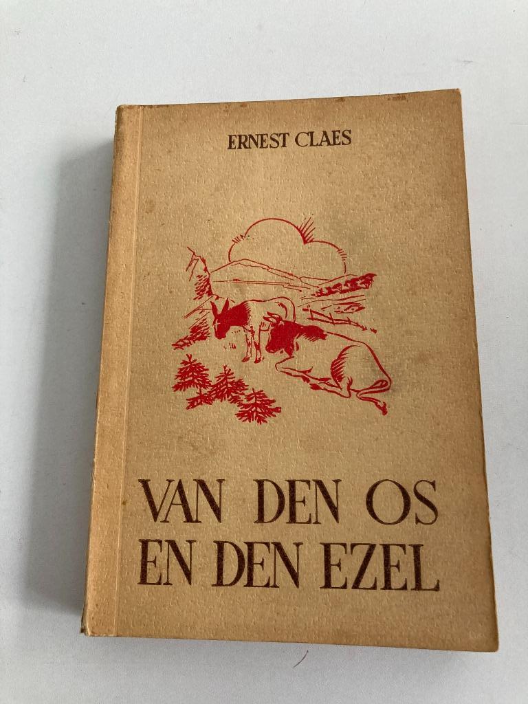 Ernest Claes : " Van den os en den ezel " 2e druk 1942, Enlèvement ou Envoi, Belgique, Utilisé, Ernest Claes