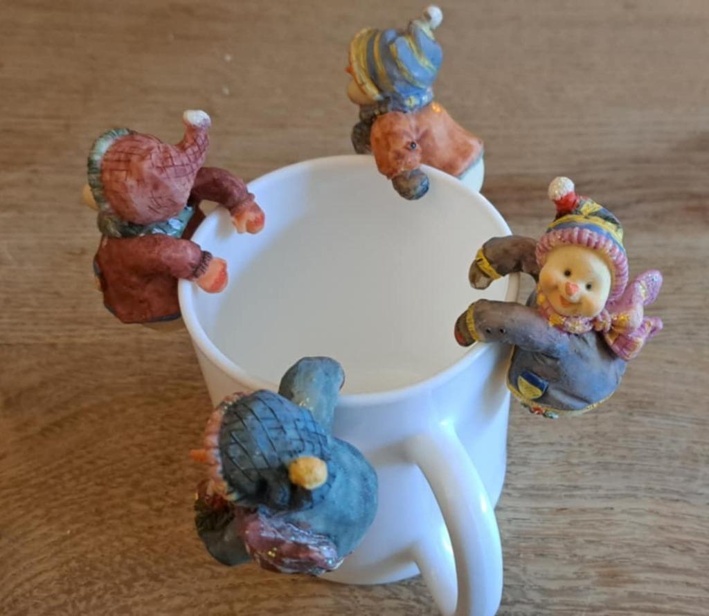 Décoration de Noël : " Petits bonhommes de neige" pour "Mug", Enlèvement ou Envoi