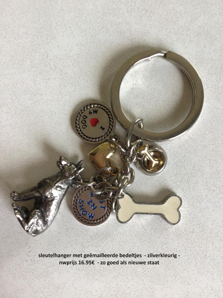 sleutelhanger hondjes, Enlèvement ou Envoi, Comme neuf, Animal et Nature