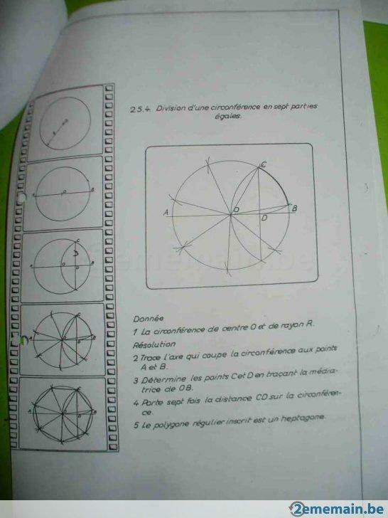 syllabus cours dessin tracés polygones, Ophalen of Verzenden, Gelezen, Hogeschool