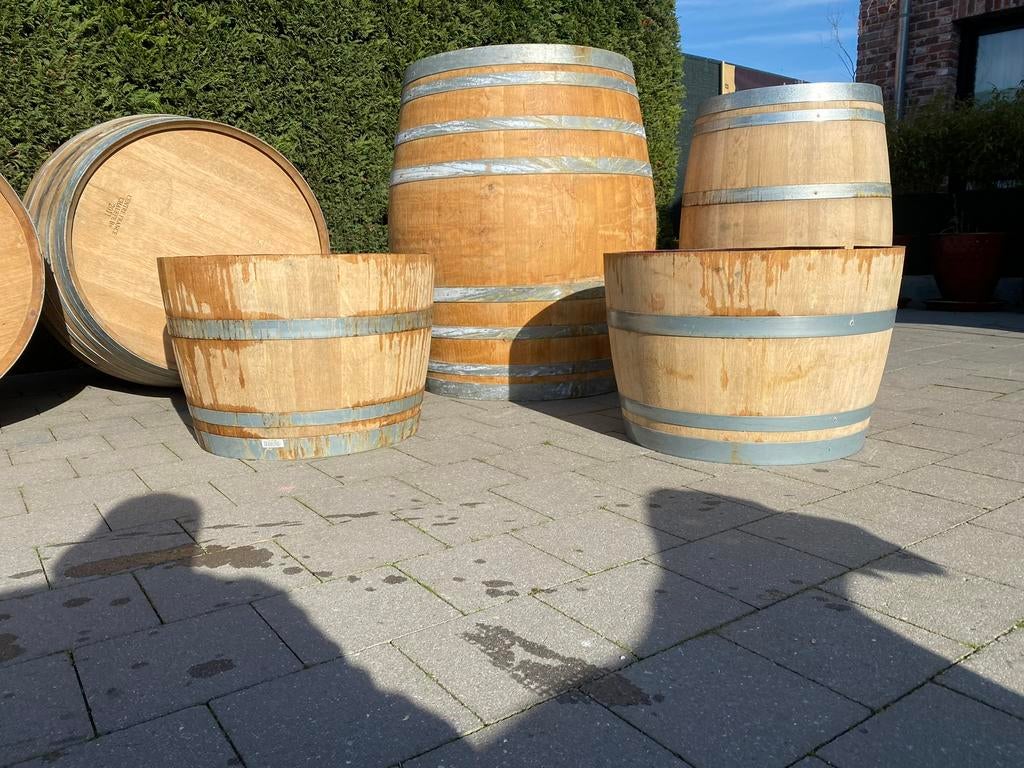 Eiken wijnvaten, Tuin en Terras, Ophalen, Zo goed als nieuw