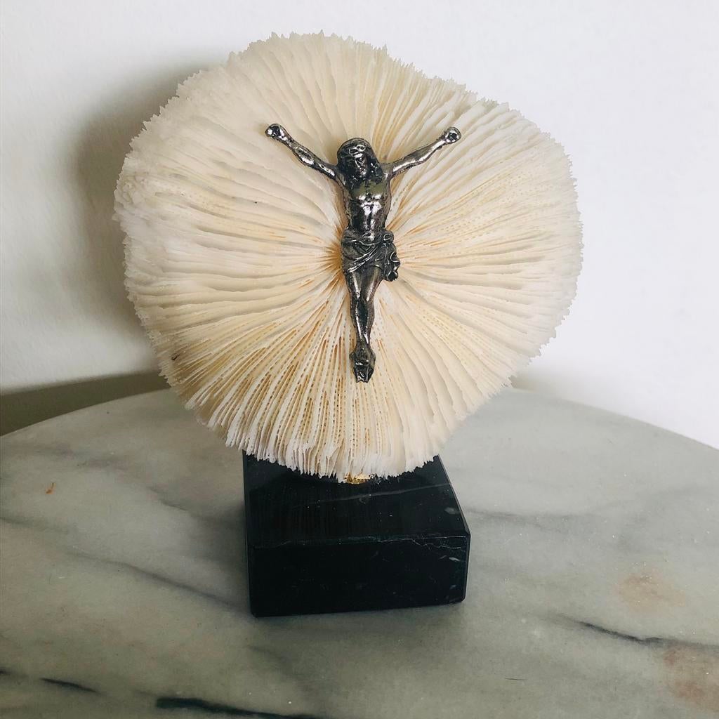 Vintage - Jezus in Koraal, Antiek en Kunst, Ophalen of Verzenden