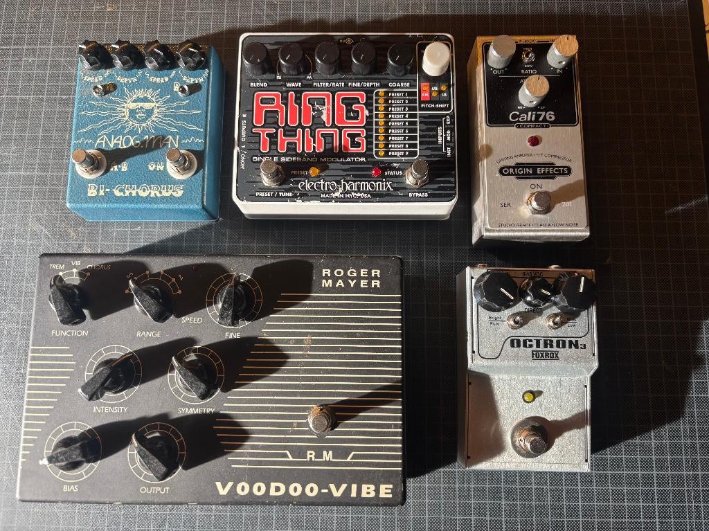 Guitar effect pedals (Analogman, Roger Mayer, FoxRox, ...), Muziek en Instrumenten, Ophalen of Verzenden, Gebruikt, Compressor