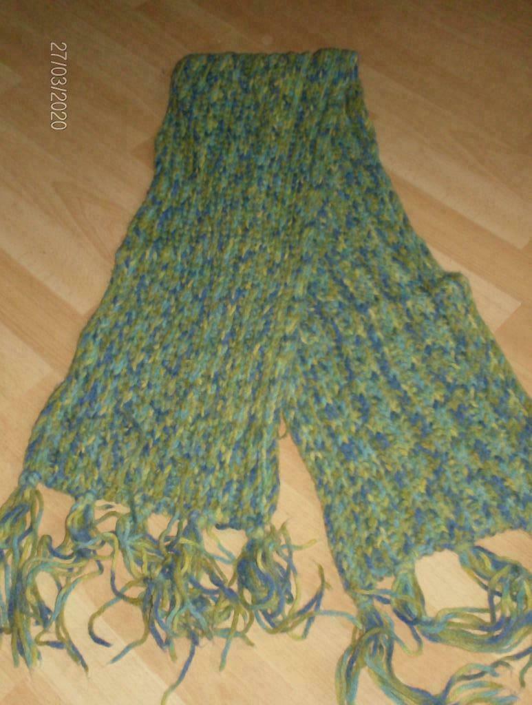 SJAAL GROEN, Ophalen of Verzenden, Gedragen, Sjaal