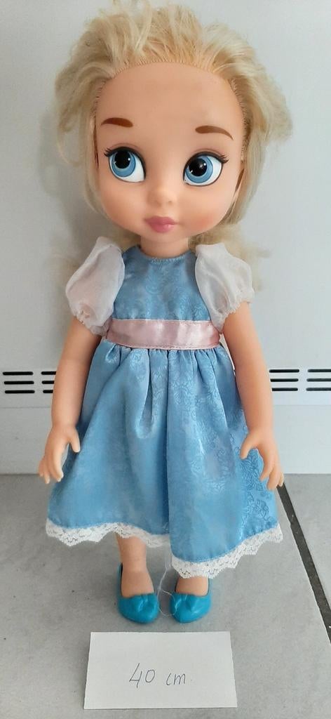 Elsa pop 40 cm, Ophalen of Verzenden, Zo goed als nieuw, Pop