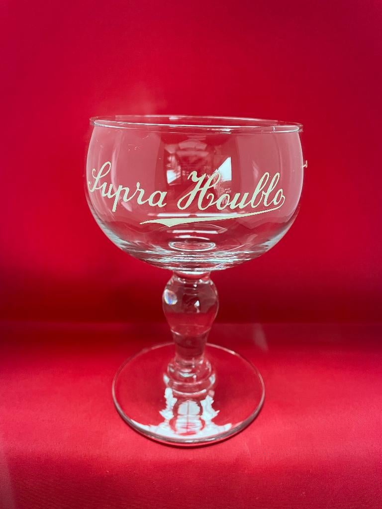 bierglas Supra Houblo 25cl, Verzamelen, Biermerken, Ophalen of Verzenden, Gebruikt, Glas of Glazen, Overige merken