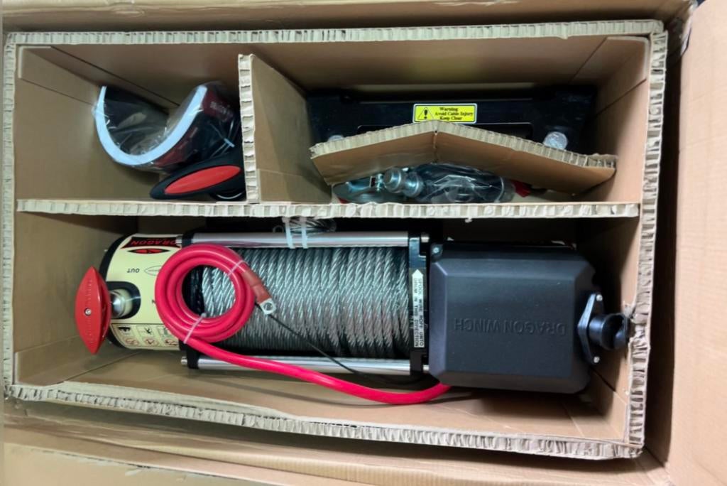 Dragon 13000lbs elektrisch lier winch Takelwagen/Depanneuse, Ophalen