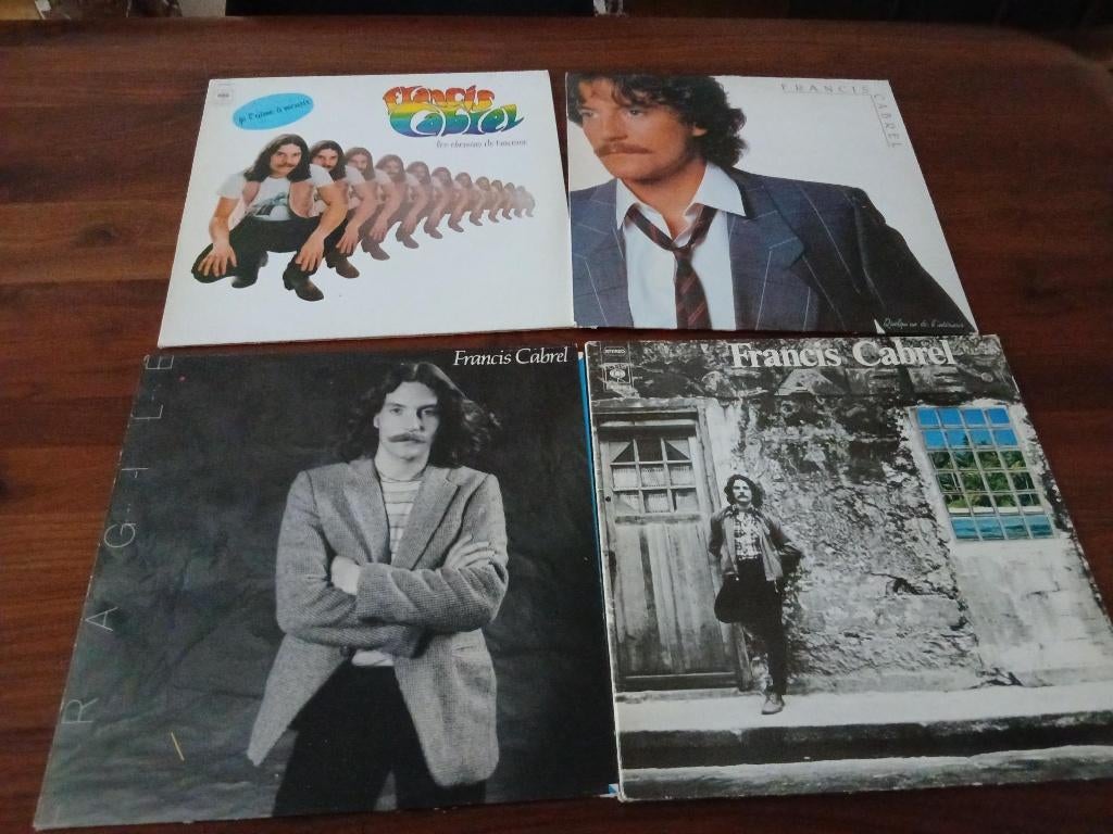 Album Vinyles Francis Cabrel 77-83, Ophalen, Zo goed als nieuw, Overige formaten
