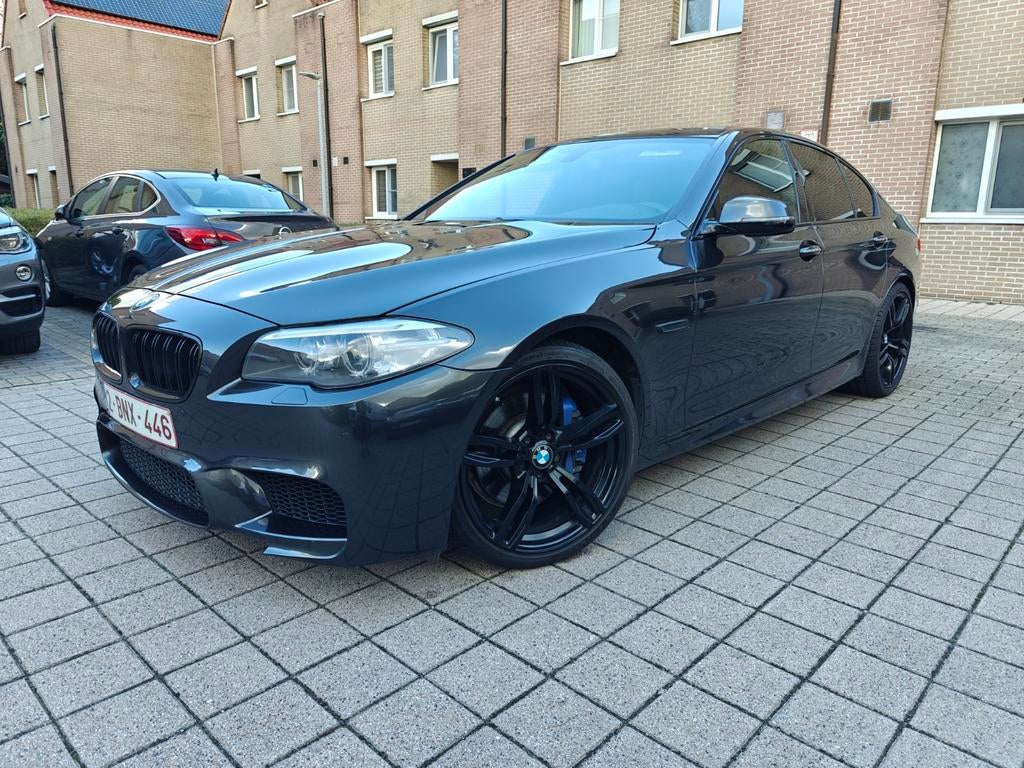 BMW F10 535i lci, Auto's, BMW, Automaat, Parkeersensor, Achterwielaandrijving, Leder