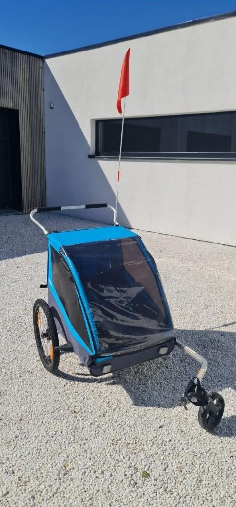 Thule Coaster XT Bicycle Trailer, Children's Trailer 2, 40 à 60 kg, Pliable, Comme neuf, Enlèvement