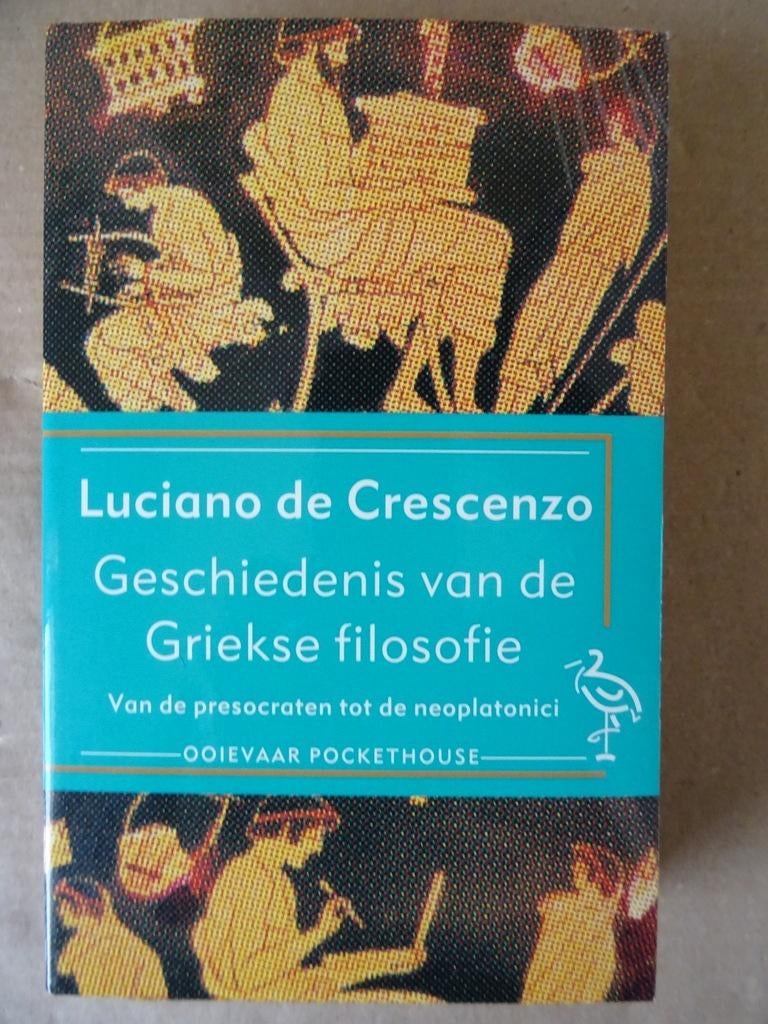 Luciano de Crescenzo Geschiedenis van de Griekse filosofie, Livres, Philosophie, Comme neuf, Général, Enlèvement ou Envoi