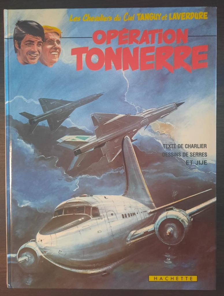 Tanguy & Laverdure, Operation Tonnerre, FR, Hachette, Boeken, Eén stripboek, Ophalen of Verzenden, Zo goed als nieuw, Jijé