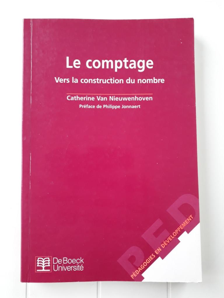 Le comptage : vers la construction du nombre, Livres, Science, Utilisé, Enlèvement ou Envoi