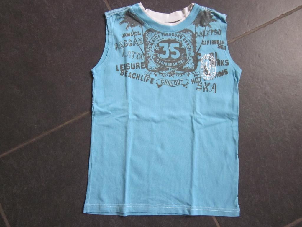 blauw T-shirt zonder mouwen van het merk Esprit, Kinderen en Baby's, Kinderkleding | Maat 128, Gebruikt, Ophalen of Verzenden