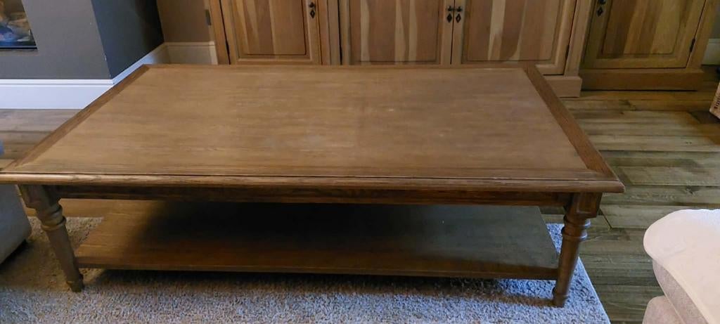 Salontafel, Ophalen, Teakhout
