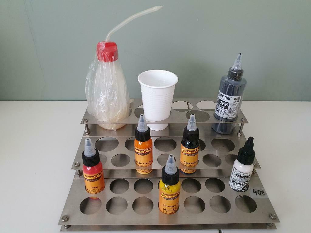 Tattoo Tatint Inox inktfles houder, Enlèvement ou Envoi, Neuf