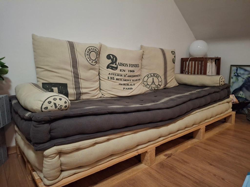 canapé banquette, Huis en Inrichting, Zetels | Zetels, Ophalen, Gebruikt, 150 tot 200 cm, Driepersoons