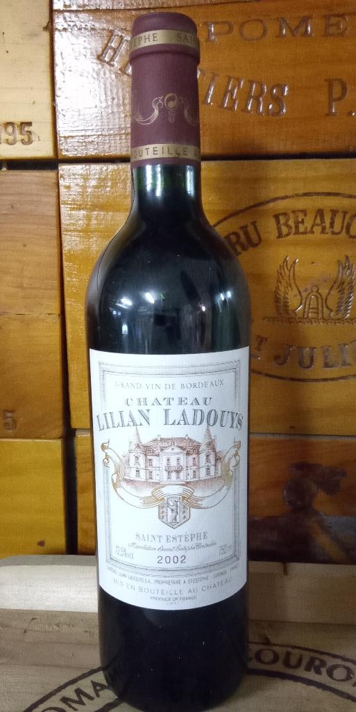 CHATEAU LILIAN LADOUYS - SAINT-ESTÈPHE, Verzamelen, Wijnen, Ophalen, Frankrijk, Nieuw, Rode wijn