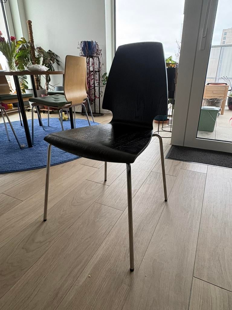 Ikea stoel, Ophalen, Zwart, Zo goed als nieuw, Eén