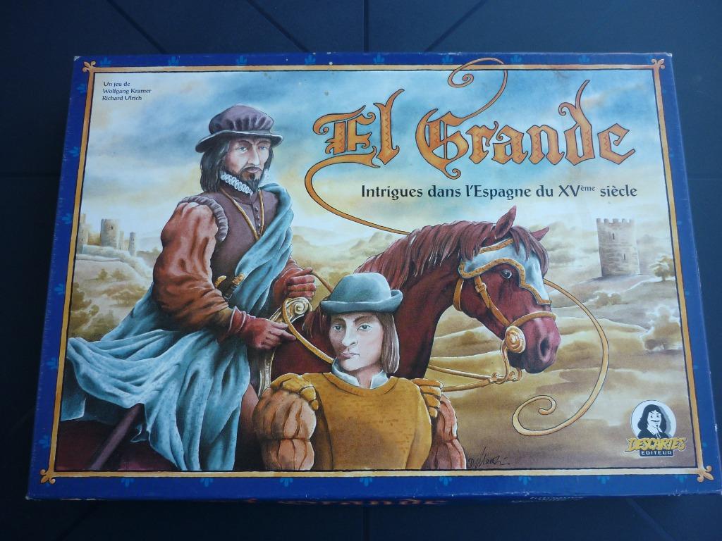 Jeu de société - El Grande - Descartes, Hobby en Vrije tijd, Een of twee spelers, Ophalen of Verzenden, Zo goed als nieuw, Descartes