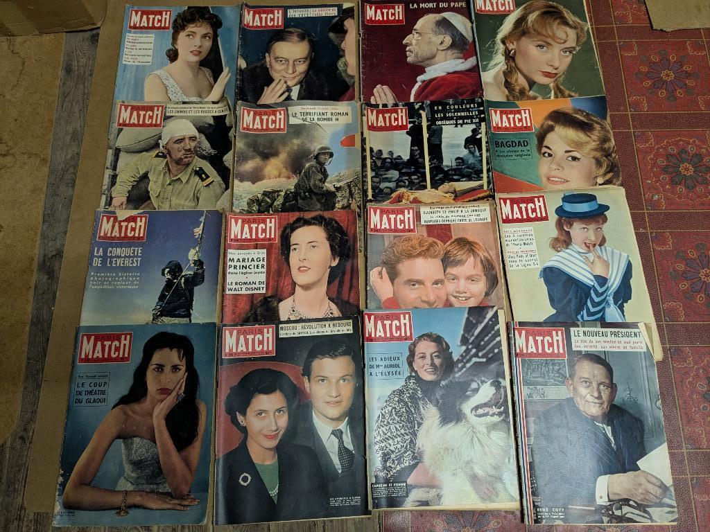 Anciennes revue paris match, Livres, Enlèvement, Utilisé, Musique, Cinéma ou TV