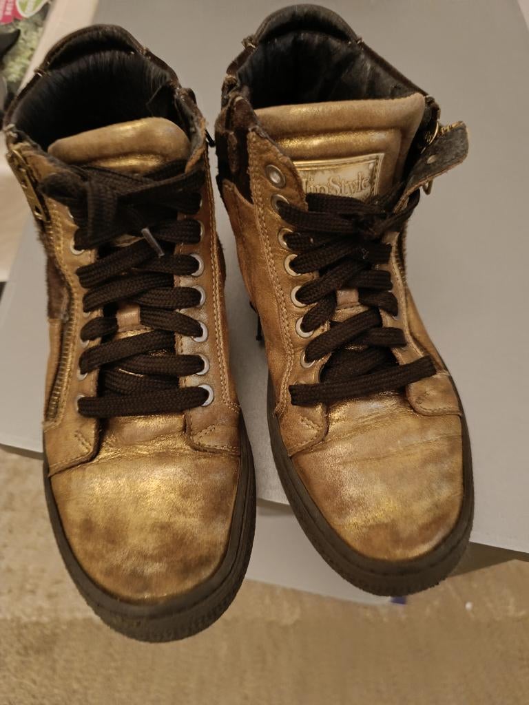 Kinder Schoenen  HIP Style-Leer, binnen en buiten, Kleding | Dames, Schoenen, Ophalen, Bruin, Overige typen, Gedragen