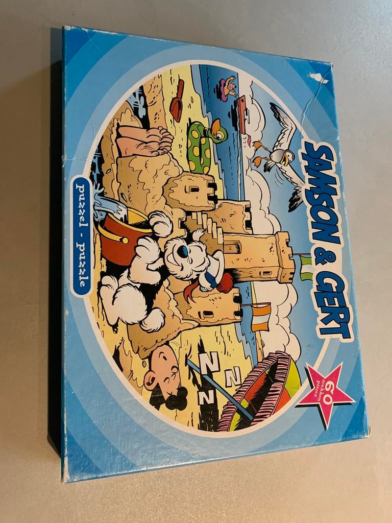 Vintage Samson & Gert puzzel studio 100 60 st, Verzamelen, Ophalen of Verzenden, Zo goed als nieuw
