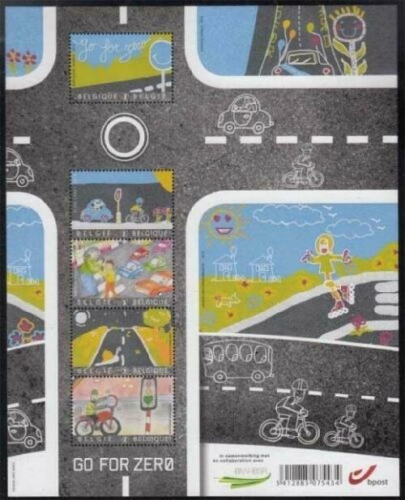 timbres belgique, Enlèvement ou Envoi, Non oblitéré