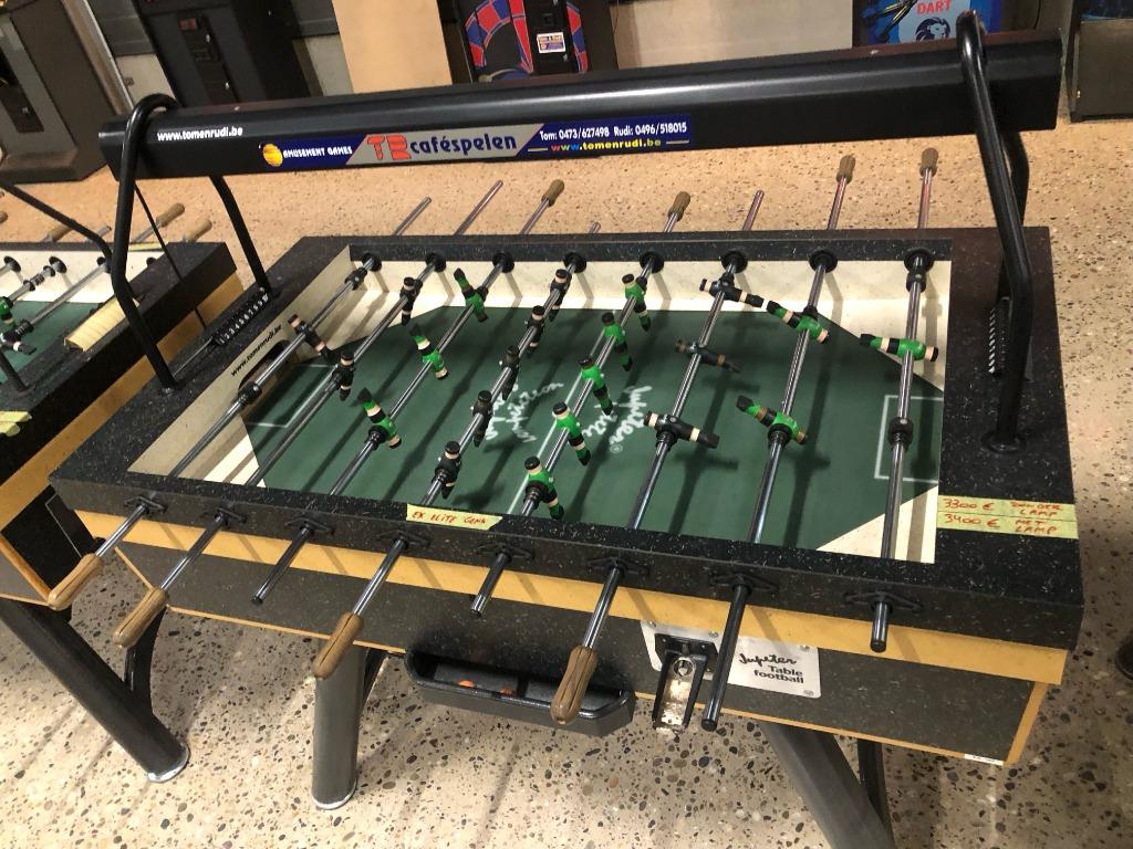 tafelvoetbal / voetbaltafel / kicker Jupiter Goldstar, Ophalen of Verzenden, Gebruikt
