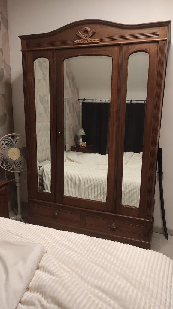 Armoire penderie, Maison & Meubles, Enlèvement, Chêne