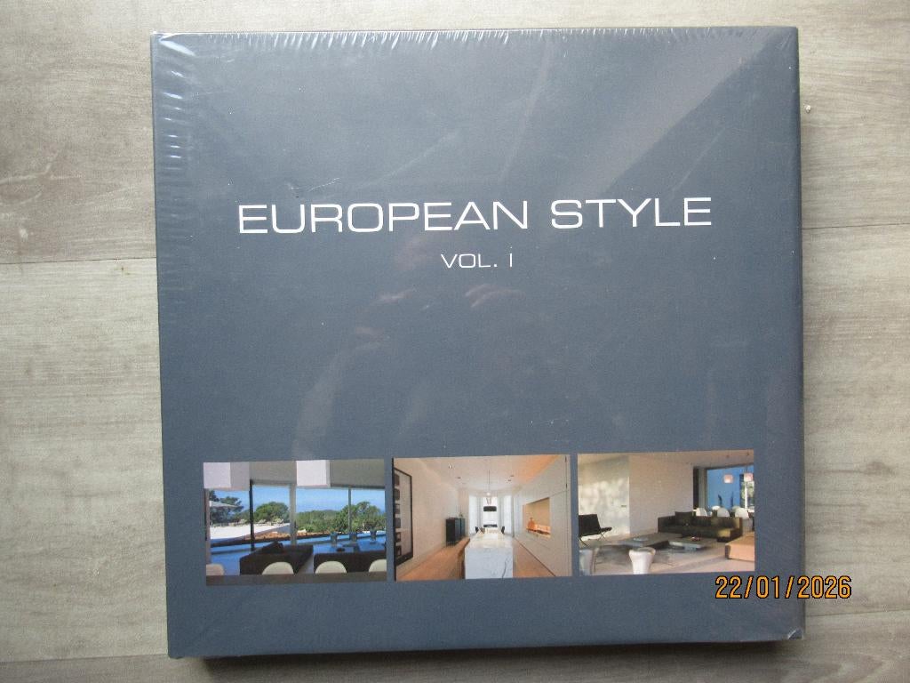 Boek European Style VOL. I - Still Sealed, Boeken, Ophalen of Verzenden, Nieuw, Interieur en Design