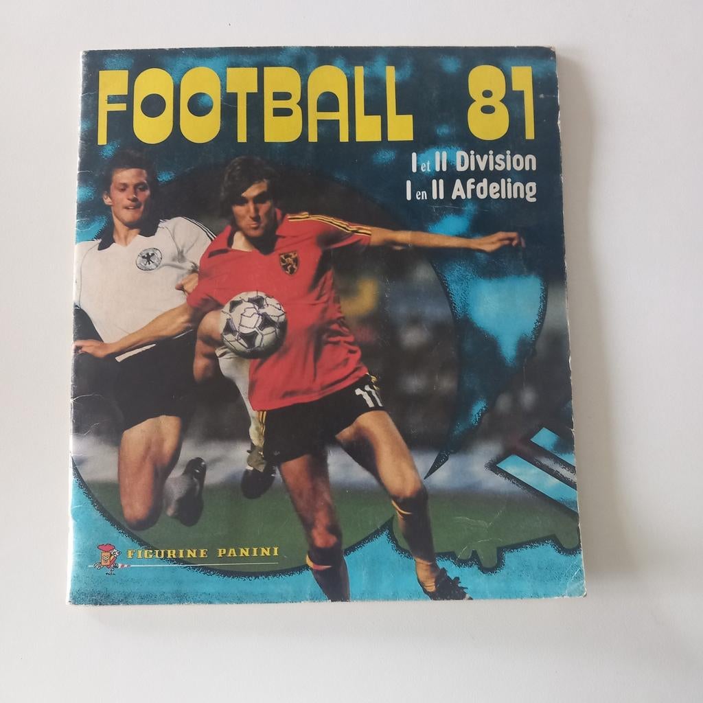 Album de panini Football 81, Enlèvement ou Envoi, Comme neuf