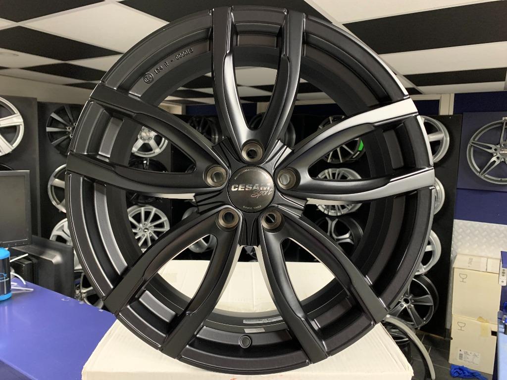 IN STOCK: NIEUWE set 19 inch 5x114.3 mat zwarte sportvelgen, Auto-onderdelen, Banden en Velgen, 19 inch, Velg(en), Nieuw, Ophalen of Verzenden
