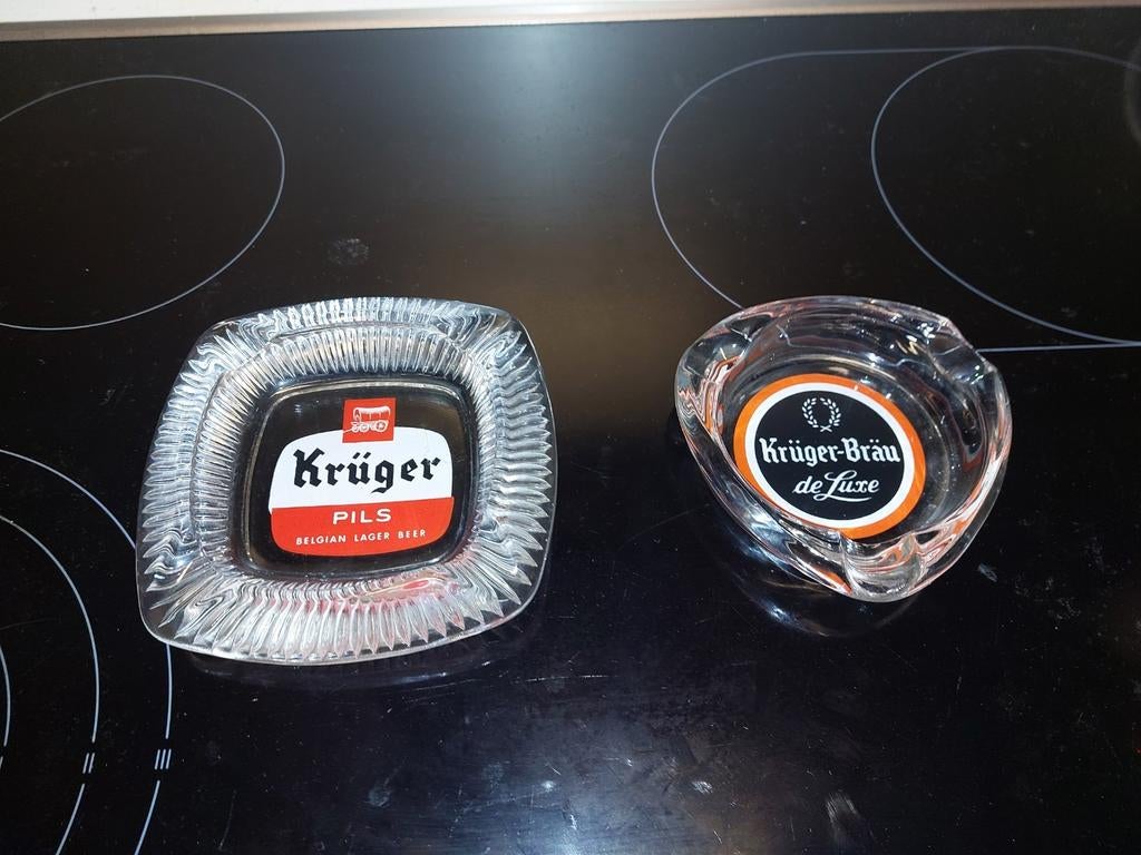 Kruger pils asbakken, Enlèvement ou Envoi, Comme neuf, Autres types, Autres marques