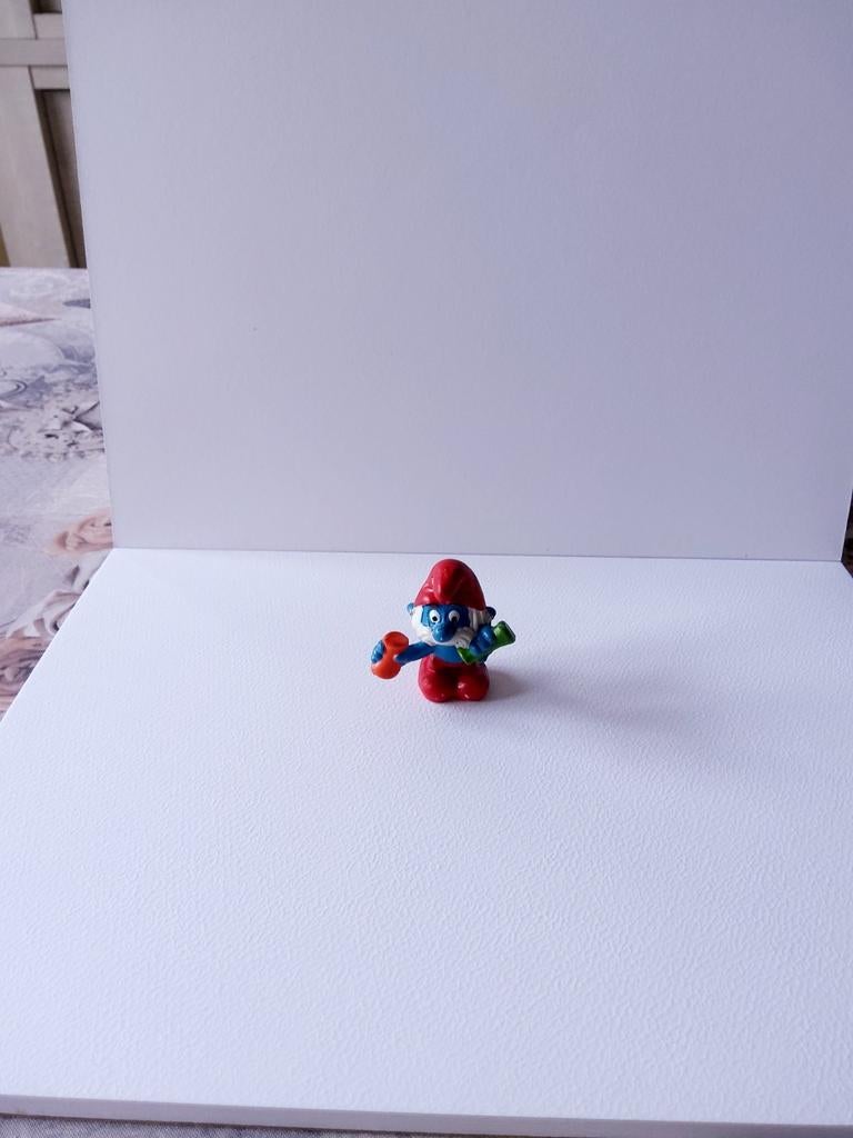 Grand Schtroumpf avec potion Cnt, Collections, Schtroumpfs, Enlèvement ou Envoi, Utilisé, Grand Schtroumpf, Poupée, Figurine ou Peluche