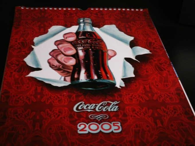 Coca-Cola kalender van 2005 Coca Cola, Ophalen of Verzenden, Nieuw