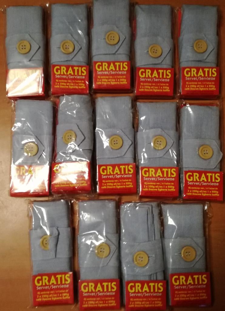 Douwe Egberts spaaractie tafellinnen, Maison & Meubles, Cuisine | Linge de cuisine, Enlèvement ou Envoi, Neuf, Autres types