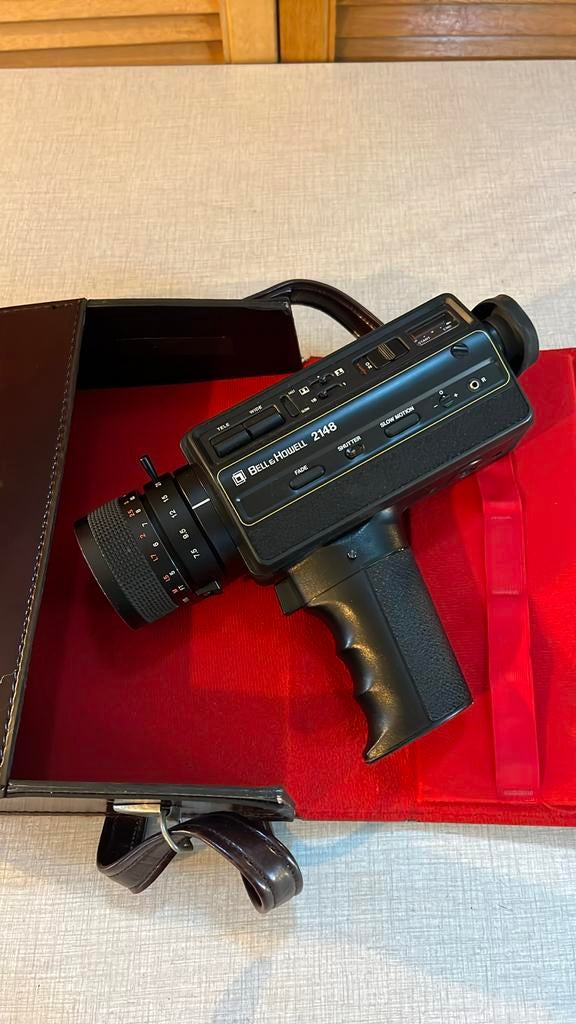 Super 8 Bell & Howell 2148 + incl. sac, Enlèvement ou Envoi, 8 mm, Caméra