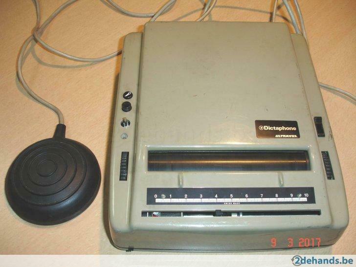 Oude dictaphone.