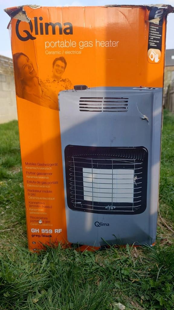 poêle a gaz, Ophalen, Zo goed als nieuw, Elektrisch